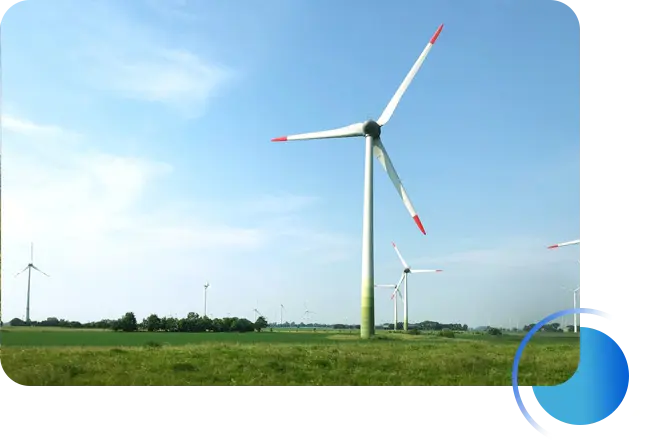 wind turbines